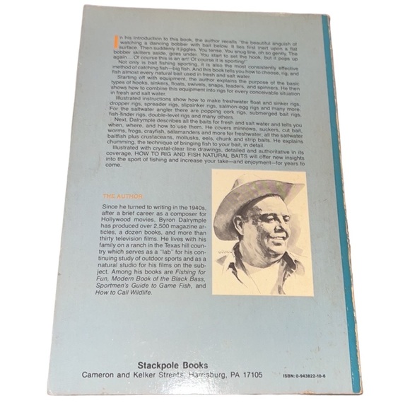 HOW to Rig and Fish Natural Baits by Byron Dalrymple 1981 An Outdoor Life Book - Picture 2 of 3